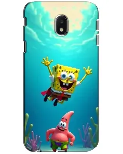 Чехол для Samsung Galaxy J3 2017 (J330FN EU) с картинкой «Спанч Боб под водой» Чехол для Samsung Galaxy J3 2017 (J330FN EU) с картинкой «Спанч Боб под водой»