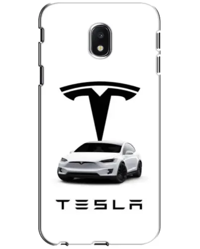 Чехол для Samsung Galaxy J3 2017 (J330FN EU) с картинкой «Tesla White Style»
