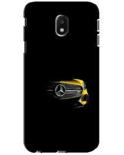Чехол для Samsung Galaxy J3 2017 (J330FN EU) с картинкой «Mercedes — ретро стиль»