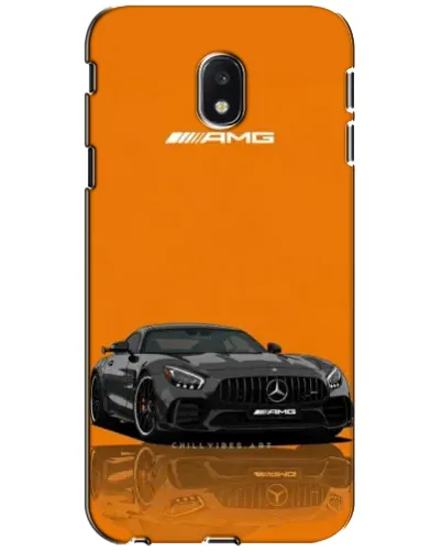 Чехол для Samsung Galaxy J3 2017 (J330FN EU) с картинкой «Оранжевый Mercedes AMG» Чехол для Samsung Galaxy J3 2017 (J330FN EU) с картинкой «Оранжевый Mercedes AMG»