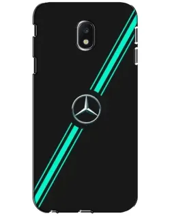 Чехол для Samsung Galaxy J3 2017 (J330FN EU) с картинкой «Спортивные линии Mercedes»