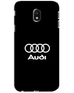 Чехол для Samsung Galaxy J3 2017 (J330FN EU) с картинкой «Классическое лого Audi» Чехол для Samsung Galaxy J3 2017 (J330FN EU) с картинкой «Классическое лого Audi»