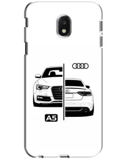 Чехол для Samsung Galaxy J3 2017 (J330FN EU) с картинкой «Audi — контрастный дизайн» Чехол для Samsung Galaxy J3 2017 (J330FN EU) с картинкой «Audi — контрастный дизайн»