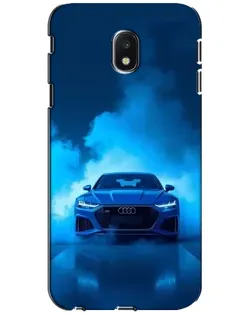 Чехол для Samsung Galaxy J3 2017 (J330FN EU) с картинкой «Audi — голубая энергия» Чехол для Samsung Galaxy J3 2017 (J330FN EU) с картинкой «Audi — голубая энергия»