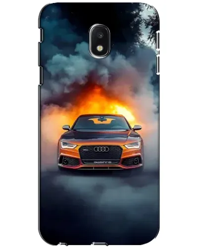 Чехол для Samsung Galaxy J3 2017 (J330FN EU) с картинкой «Audi в огненном дыму» Чехол для Samsung Galaxy J3 2017 (J330FN EU) с картинкой «Audi в огненном дыму»