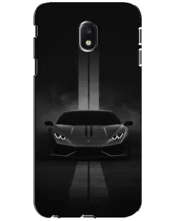 Чехол для Samsung Galaxy J3 2017 (J330FN EU) с картинкой «Lamborghini симметрия дорог»