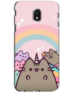 Чехол для Samsung Galaxy J3 2017 (J330FN EU) с картинкой «Единорог Pusheen» Чехол для Samsung Galaxy J3 2017 (J330FN EU) с картинкой «Единорог Pusheen»