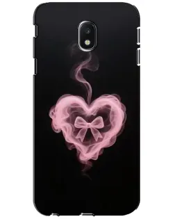 Чохол для Samsung Galaxy J3 2017 (J330FN EU) з картинкою «Димчасте серце»