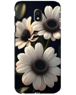 Чехол для Samsung Galaxy J3 2017 (J330FN EU) с картинкой «Белые маргаритки макро» Чехол для Samsung Galaxy J3 2017 (J330FN EU) с картинкой «Белые маргаритки макро»