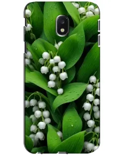 Чехол для Samsung Galaxy J3 2017 (J330FN EU) с картинкой «Ландыши в зелени» Чехол для Samsung Galaxy J3 2017 (J330FN EU) с картинкой «Ландыши в зелени»
