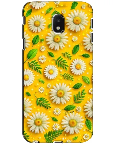 Чехол для Samsung Galaxy J3 2017 (J330FN EU) с картинкой «Ромашковое солнце»