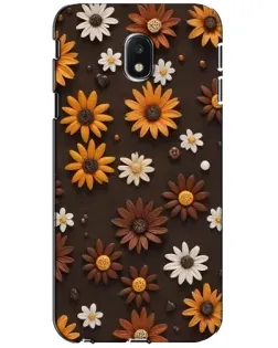 Чехол для Samsung Galaxy J3 2017 (J330FN EU) с картинкой «Узор из маленьких подсолнухов» Чехол для Samsung Galaxy J3 2017 (J330FN EU) с картинкой «Узор из маленьких подсолнухов»