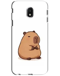Чехол для Samsung Galaxy J3 2017 (J330FN EU) с картинкой «Толстенькая капибара» Чехол для Samsung Galaxy J3 2017 (J330FN EU) с картинкой «Толстенькая капибара»