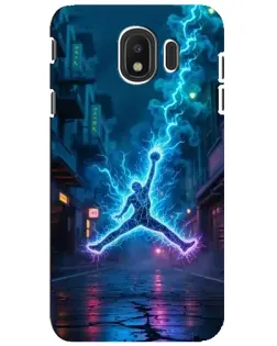 Чехол для Samsung Galaxy J4 2018 (SM-J400F) с картинкой «Jordan Gold Jumpman» Чехол для Samsung Galaxy J4 2018 (SM-J400F) с картинкой «Jordan Gold Jumpman»