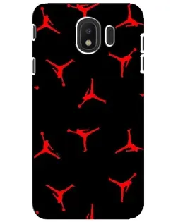 Чехол для Samsung Galaxy J4 2018 (SM-J400F) с картинкой «Jordan Red Pattern» Чехол для Samsung Galaxy J4 2018 (SM-J400F) с картинкой «Jordan Red Pattern»
