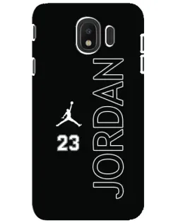 Чехол для Samsung Galaxy J4 2018 (SM-J400F) с картинкой «Jordan Vertical»