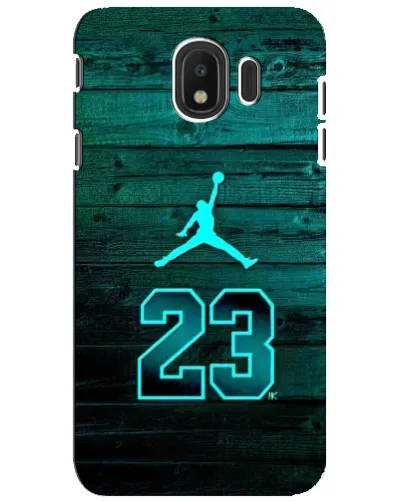 Чехол для Samsung Galaxy J4 2018 (SM-J400F) с картинкой «Jordan Cyan 23»