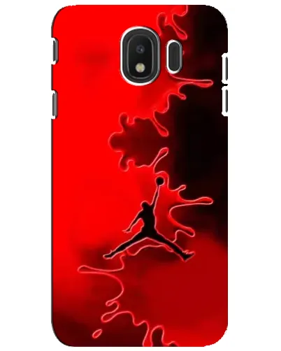 Чехол для Samsung Galaxy J4 2018 (SM-J400F) с картинкой «Jordan Red Smoke»
