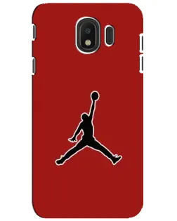 Чехол для Samsung Galaxy J4 2018 (SM-J400F) с картинкой «Jordan Red Back»