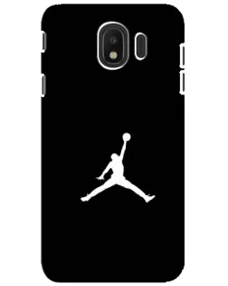 Чехол для Samsung Galaxy J4 2018 (SM-J400F) с картинкой «Jordan Silhouette»
