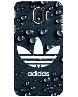 Чехол для Samsung Galaxy J4 2018 (SM-J400F) с картинкой «Adidas Trefoil Blue»