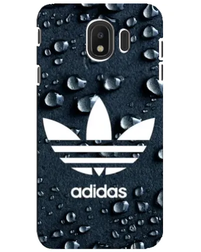 Чехол для Samsung Galaxy J4 2018 (SM-J400F) с картинкой «Adidas Trefoil Blue»