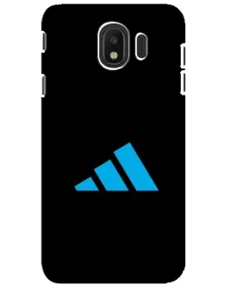 Чехол для Samsung Galaxy J4 2018 (SM-J400F) с картинкой «Adidas Cyan Logo»