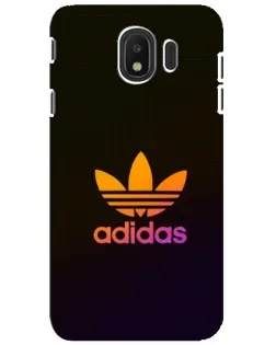 Чехол для Samsung Galaxy J4 2018 (SM-J400F) с картинкой «Градиент Adidas»