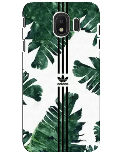Чехол для Samsung Galaxy J4 2018 (SM-J400F) с картинкой «Пальмовые листья адидас»