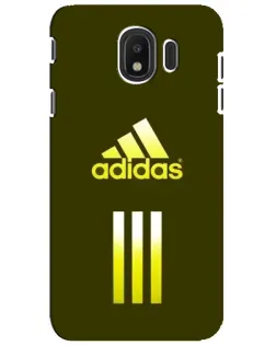 Чехол для Samsung Galaxy J4 2018 (SM-J400F) с картинкой «Оливковый градиент Adidas»