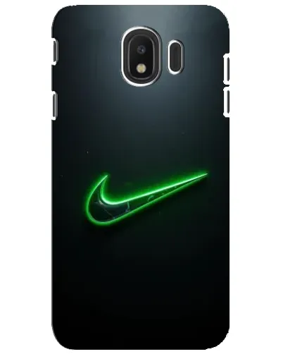 Чехол для Samsung Galaxy J4 2018 (SM-J400F) с картинкой «Неоновый контур Nike» Чехол для Samsung Galaxy J4 2018 (SM-J400F) с картинкой «Неоновый контур Nike»