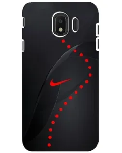Чехол для Samsung Galaxy J4 2018 (SM-J400F) с картинкой «Абстрактный дизайн Nike» Чехол для Samsung Galaxy J4 2018 (SM-J400F) с картинкой «Абстрактный дизайн Nike»