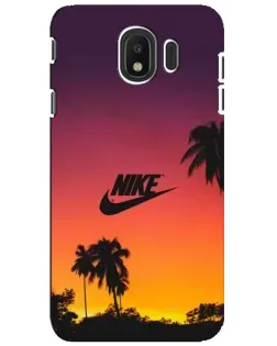 Чехол для Samsung Galaxy J4 2018 (SM-J400F) с картинкой «Nike на закате солнца» Чехол для Samsung Galaxy J4 2018 (SM-J400F) с картинкой «Nike на закате солнца»