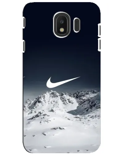 Чехол для Samsung Galaxy J4 2018 (SM-J400F) с картинкой «Nike — зимние горы» Чехол для Samsung Galaxy J4 2018 (SM-J400F) с картинкой «Nike — зимние горы»