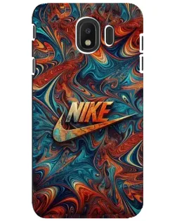 Чехол для Samsung Galaxy J4 2018 (SM-J400F) с картинкой «Nike в абстракции» Чехол для Samsung Galaxy J4 2018 (SM-J400F) с картинкой «Nike в абстракции»