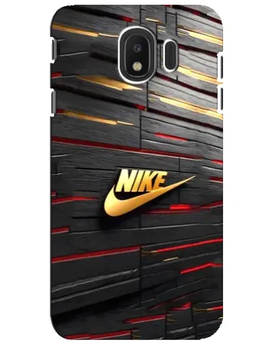 Чехол для Samsung Galaxy J4 2018 (SM-J400F) с картинкой «Золотой Nike на металле» Чехол для Samsung Galaxy J4 2018 (SM-J400F) с картинкой «Золотой Nike на металле»