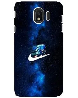Чехол для Samsung Galaxy J4 2018 (SM-J400F) с картинкой «Звездный путь Nike» Чехол для Samsung Galaxy J4 2018 (SM-J400F) с картинкой «Звездный путь Nike»
