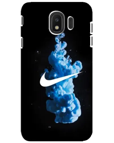 Чехол для Samsung Galaxy J4 2018 (SM-J400F) с картинкой «Nike и синий дым» Чехол для Samsung Galaxy J4 2018 (SM-J400F) с картинкой «Nike и синий дым»