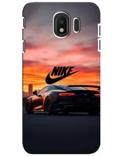 Чехол для Samsung Galaxy J4 2018 (SM-J400F) с картинкой «Nike и суперкар» Чехол для Samsung Galaxy J4 2018 (SM-J400F) с картинкой «Nike и суперкар»