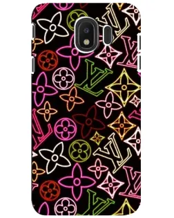 Чехол для Samsung Galaxy J4 2018 (SM-J400F) с картинкой «Неоновый микс Nike»
