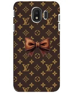 Чехол для Samsung Galaxy J4 2018 (SM-J400F) с картинкой «LV с бантом»