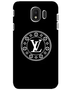Чехол для Samsung Galaxy J4 2018 (SM-J400F) с картинкой «LV — печать стиля»