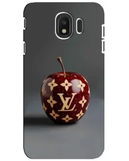 Чехол для Samsung Galaxy J4 2018 (SM-J400F) с картинкой «Красное яблоко LV»