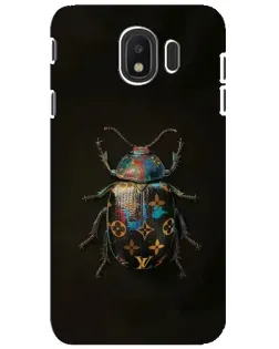 Чехол для Samsung Galaxy J4 2018 (SM-J400F) с картинкой «LV — мраморный принт»