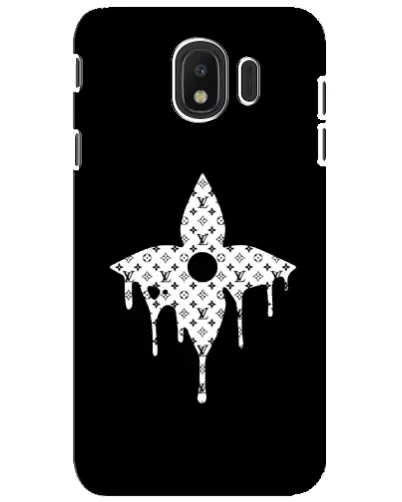 Чехол для Samsung Galaxy J4 2018 (SM-J400F) с картинкой «Цветочная монограмма»