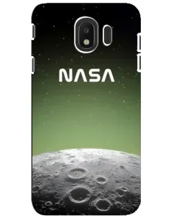 Чехол для Samsung Galaxy J4 2018 (SM-J400F) с картинкой «NASA — лунный градиент»