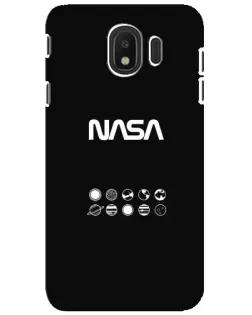 Чехол для Samsung Galaxy J4 2018 (SM-J400F) с картинкой «NASA — технический принт»