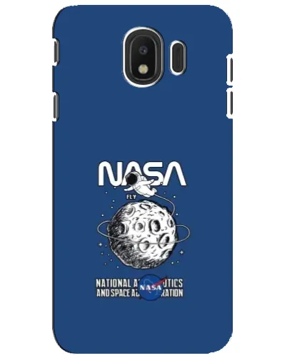 Чехол для Samsung Galaxy J4 2018 (SM-J400F) с картинкой «NASA — лунная миссия»