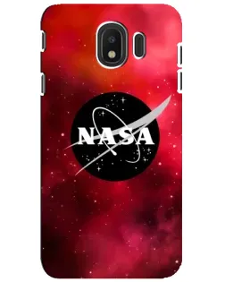 Чехол для Samsung Galaxy J4 2018 (SM-J400F) с картинкой «NASA — красная туманность»