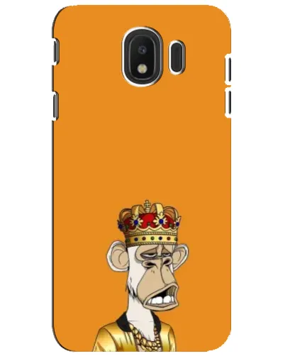 Чехол для Samsung Galaxy J4 2018 (SM-J400F) с картинкой «Золотая обезьяна Bored Ape» Чехол для Samsung Galaxy J4 2018 (SM-J400F) с картинкой «Золотая обезьяна Bored Ape»